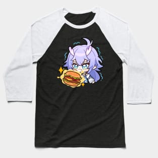 Honkai Star Rail Chibi Bailu Baseball T-Shirt